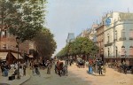 Edmond Georges Grandjean - Le Boulevard des Italiens