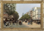 Edmond Georges Grandjean - Le Boulevard des Italiens