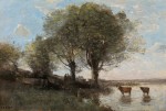 Jean Baptiste Camille Corot - Le rappel des vaches