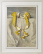 Eliot Hodgkin - Two cut lemons hanging
