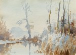 Edward Seago - Rime frost - Norfolk