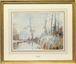 Edward Seago - Rime frost - Norfolk