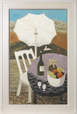 Mary Fedden - The white umbrella