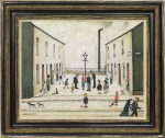Laurence Stephen Lowry - Street in Salford