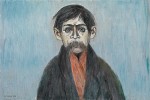 Laurence Stephen Lowry - Head of a man