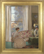 Sir George Clausen - The visit