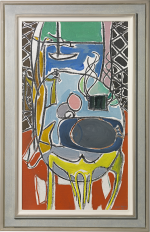 Patrick Heron - Round table against the sea : 1949