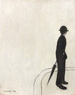 Laurence Stephen Lowry - A man waiting