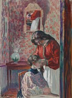Henri Lebasque - La coiffure
