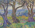 Theo van Rysselberghe - Oliviers à Cagnes