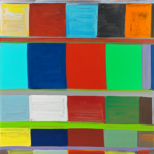 Stanley Whitney - Agean