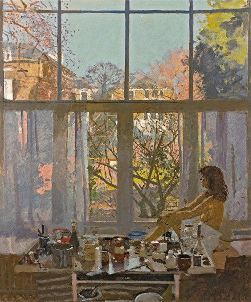 Ken Howard - Dora, winter light