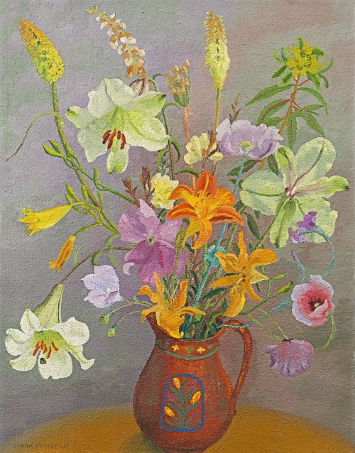 Sir Cedric Lockwood Morris, 9th Bt. - Green mountain lilies