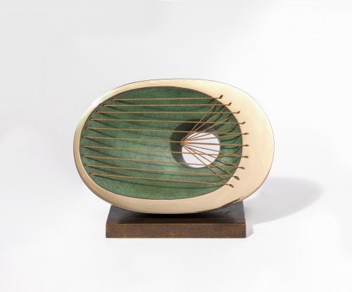 Dame Barbara Hepworth - Hollow oval (January)