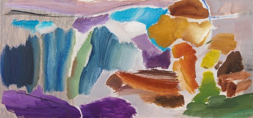 Ivon Hitchens - Forest, 'O hurry to the ragged wood'