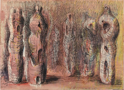 Henry Moore - Standing figures