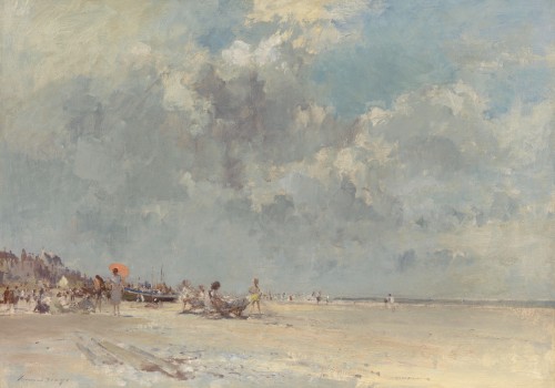 Edward Seago - On the Norfolk coast