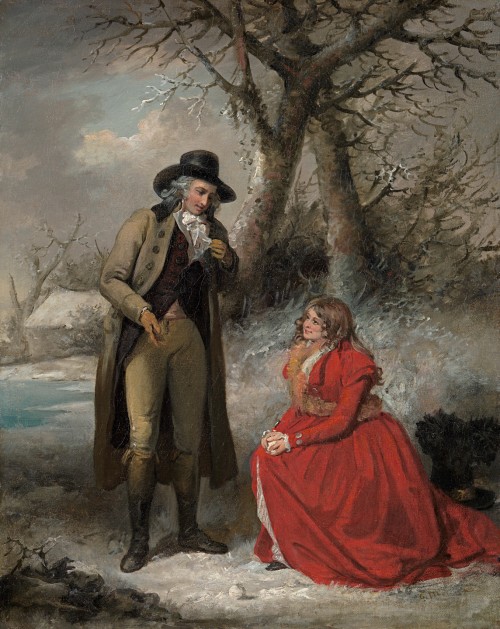 George Morland - A Christmas gambol