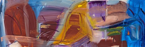 Ivon Hitchens - Monument in a Forest