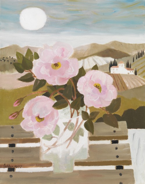 Mary Fedden - Pink Roses