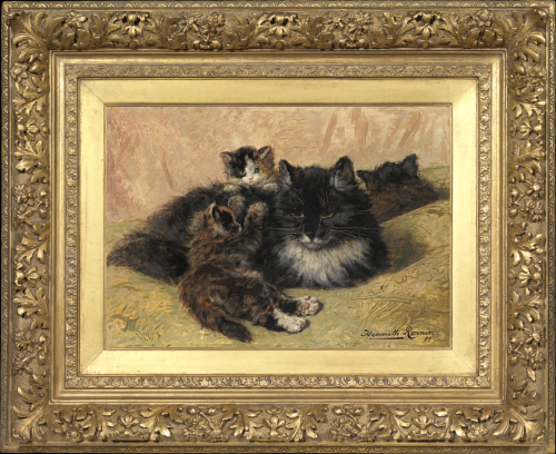 Henriette Ronner-Knip - A gentle provocation