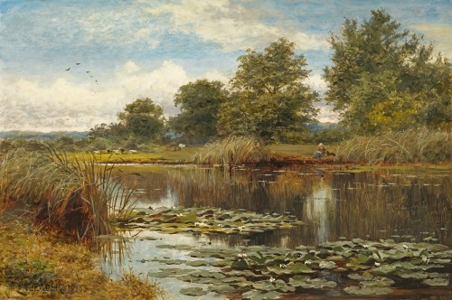 Benjamin Williams Leader - Water lilies