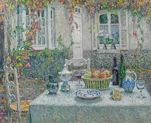 Henri Le Sidaner - La petite table