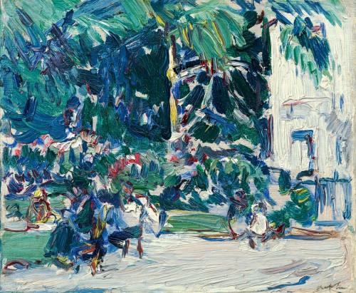 Samuel John Peploe - The Luxembourg Gardens, Paris