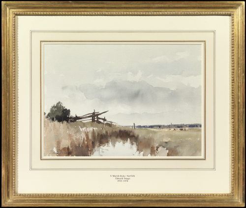 A marsh dyke - Norfolk