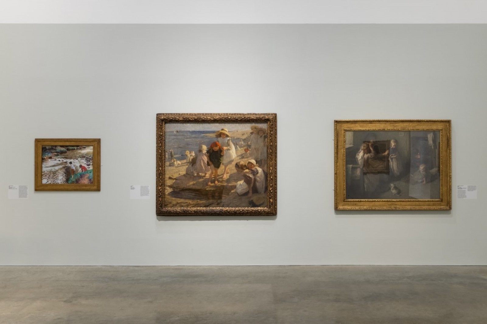 Two fishers included in Laura Knight: A Panoramic View