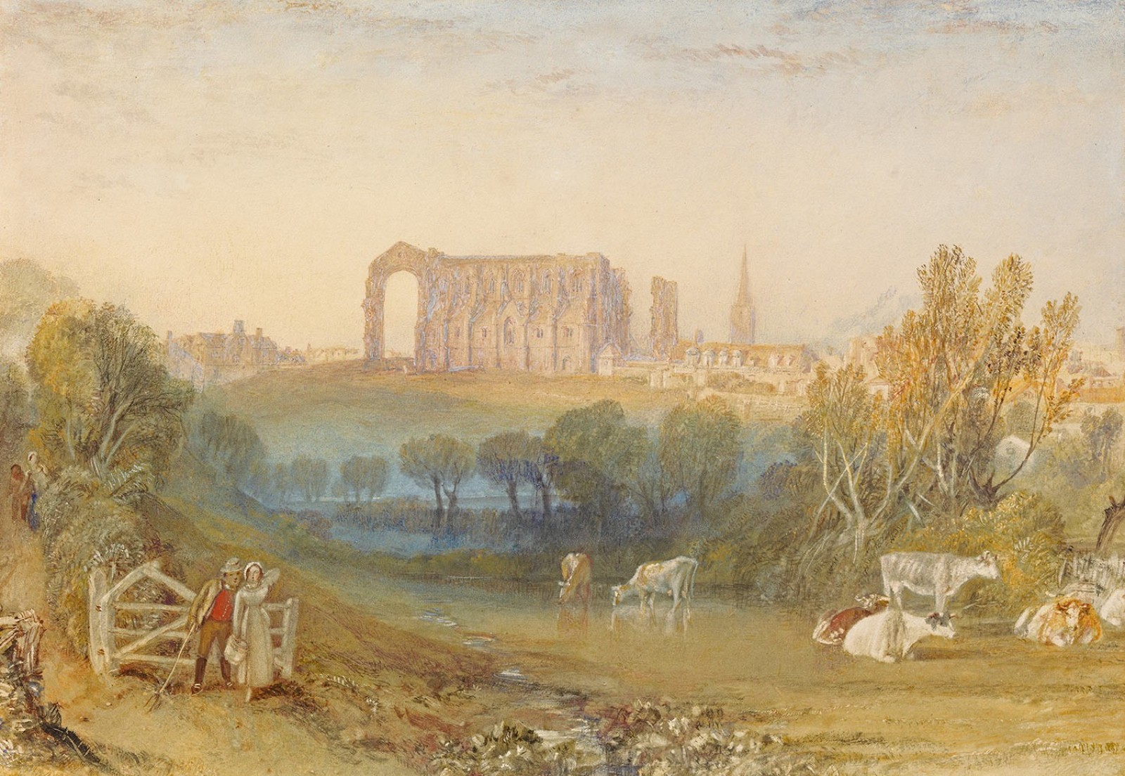 Turner watercolour acquired by the Athelstan Museum, Malmesbury