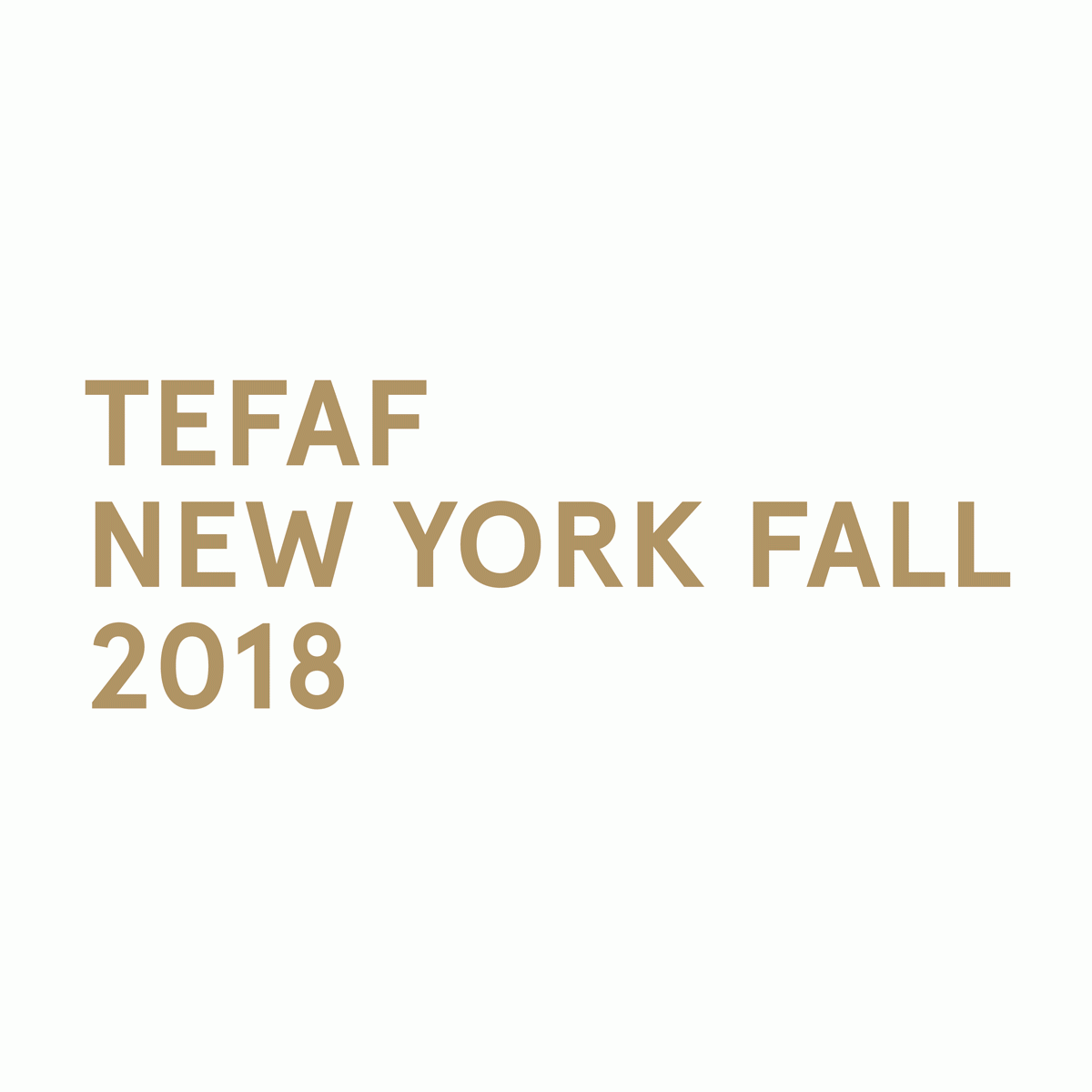 Tefaf New York Fall 2018